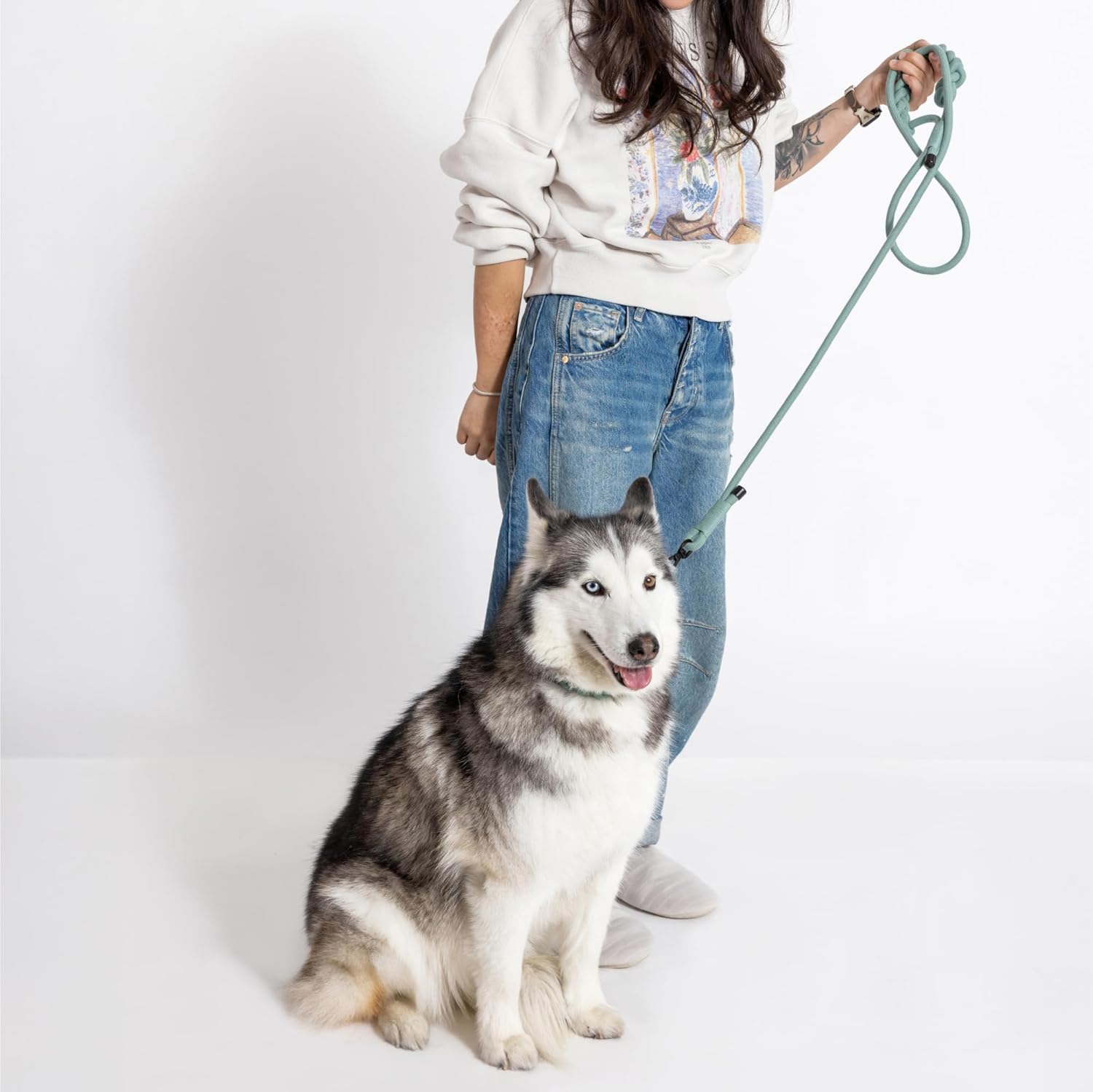 2026 New Edition, Fei & Eve Martingale Collar | Large (Jade-Green)