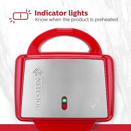 Miniatura 20 de Maquina de hacer cupcakes de Holstein Housewares HF-09013E - divertida máquina de cupcakes - verde azulado. verde azulado,Lavanda,Rojo/acero