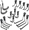 Slatwall Hooks 8 Pack, Heavy Duty Garage Wall Organizer for Power Tools and Cords, Slat Wall Hanging Hooks fit Standard 3-Inch Slat Wall