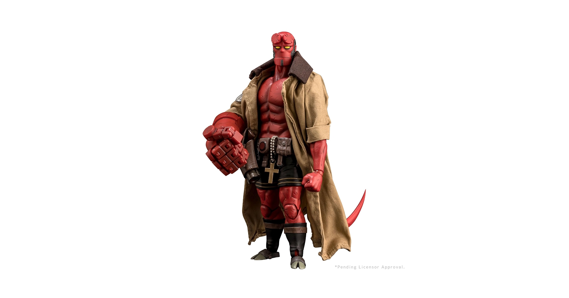 ヘルボーイ　1/12スケール　30周年アニバーサリー　エディション ヘルボーイ 1/12 SCALE ACTION FIGURE 30TH ANNIVERSARY EDITION