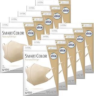 【まとめ買い】 超快適マスク スマートカラー 風邪・花粉用 プリーツタイプ 不織布マスク ふつうサイズ オールシーズン カラーマスク 〔PM2.5対応〕 (99% ウィルス飛沫カットフィルタ) ユニチャーム