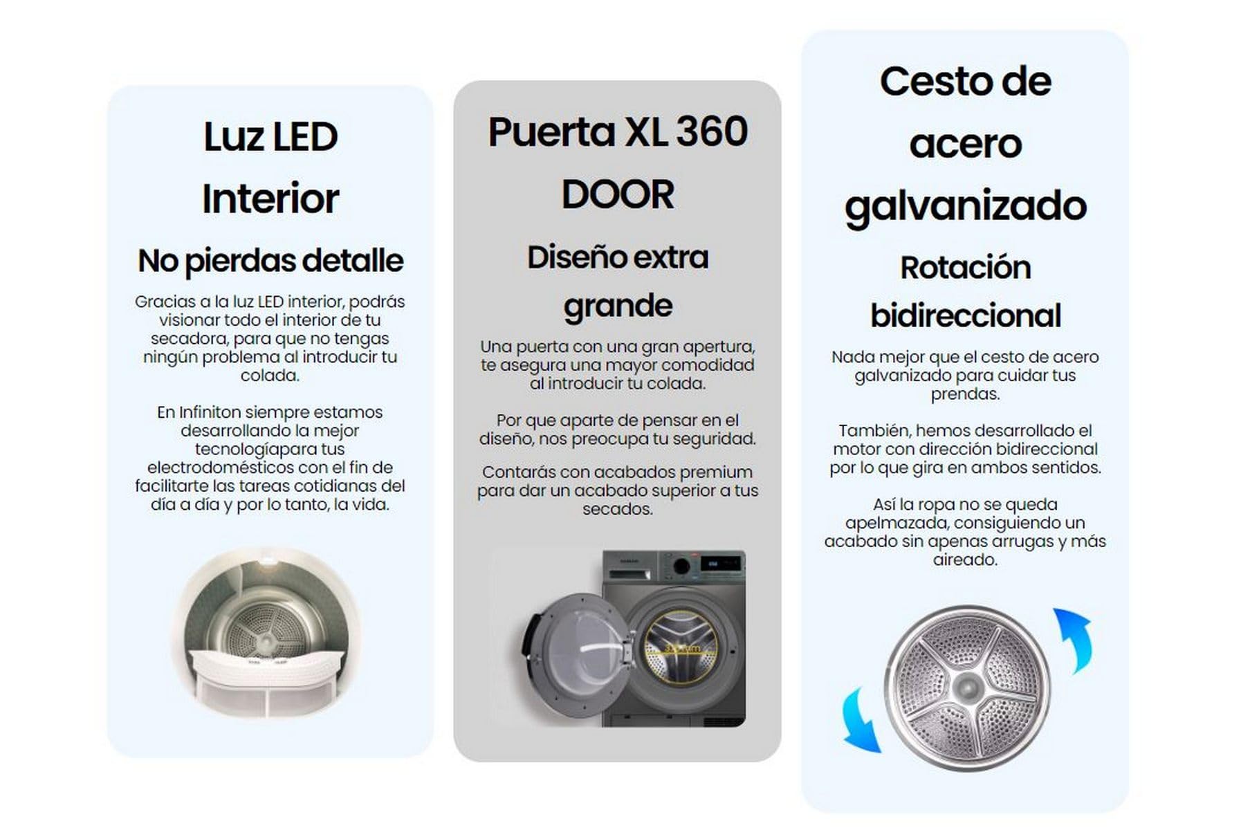 INFINITON Placa de Gas GAS43BXAL, 4 Quemadores, Ancho 60cm, Acabado Acero Inoxidable, Encendido manual, DImensión especial de 43cm de profundidad, Colocación lateral de los mandos