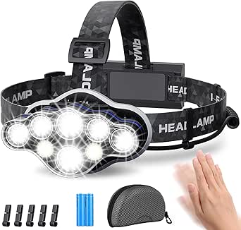 Lampe Frontale - MLIAIMCE - 18000 Lumens - 8 LED - 8 Modes - Rechargeable USB acheter à prix bas - livraison gratuite, avis réels avec des photos Lampe Frontale - MLIAIMCE - 18000 Lumens - 8 LED - 8 Modes - Rechargeable USB acheter à prix bas - livraison gratuite, avis réels avec des photos