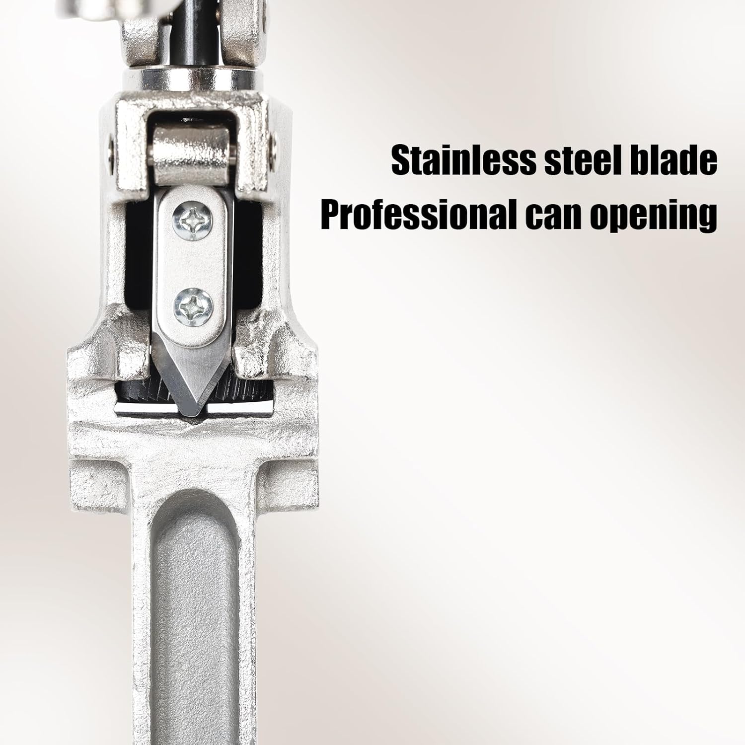 Commericial Can Opener Heavy Duty, Manual Table Can Opener, Industrial Can Opener with Stainless Steel Blade, Professional Can Opener for Restaurant Oversized 11” Can 1 Set