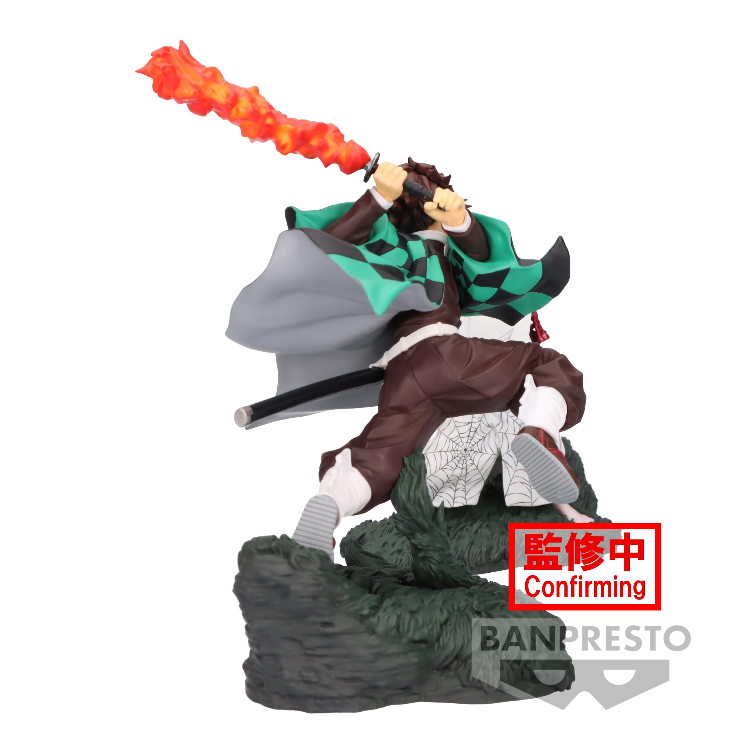 Banpresto Tanjiro Kamado Demon Slayer: Kimetsu No Yaiba - Combination Battle 9 cm, Multicolore, BP89195P