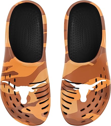 Miniatura 195 de FOCO - Sandalias de agua de jardín con logotipo de equipo de la NFL, para hombre Camuflaje tonal,logotipo grande de bloque