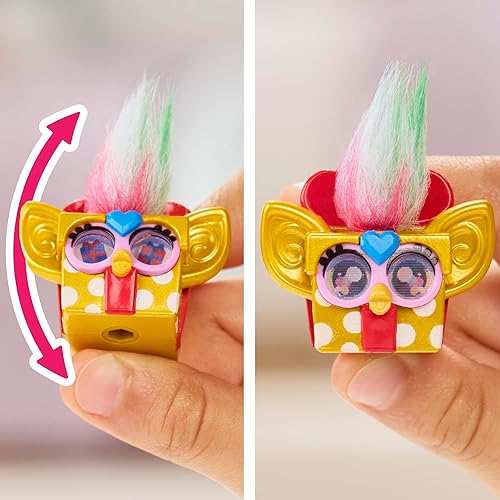 Miniatura 6 de FURBY Minis Calendario de Adviento para niños de 6 años en adelante, juguetes navideños de 24 días sorpresa con figuras de 1 pulgada, calcomanías y