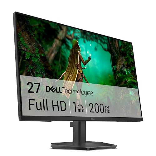 Dell 27 Monitor Gaming - SE2725HG, Full HD (1920x1080), 200Hz,