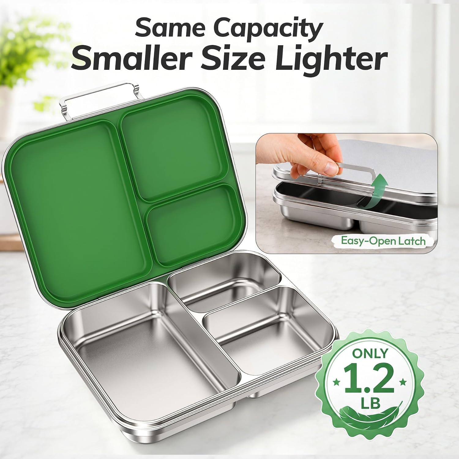 Stainless Steel Bento Lunch Box Kids