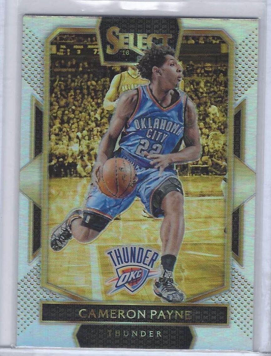Cameron Payne 2016-17 Panini Select Silver Prizm Courtside Ssp Level Rc #250 - Basketball Cards