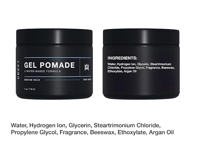 Gel Pomada CRVFT 4oz, Brillo Alto y Fijación Media miniatura 8