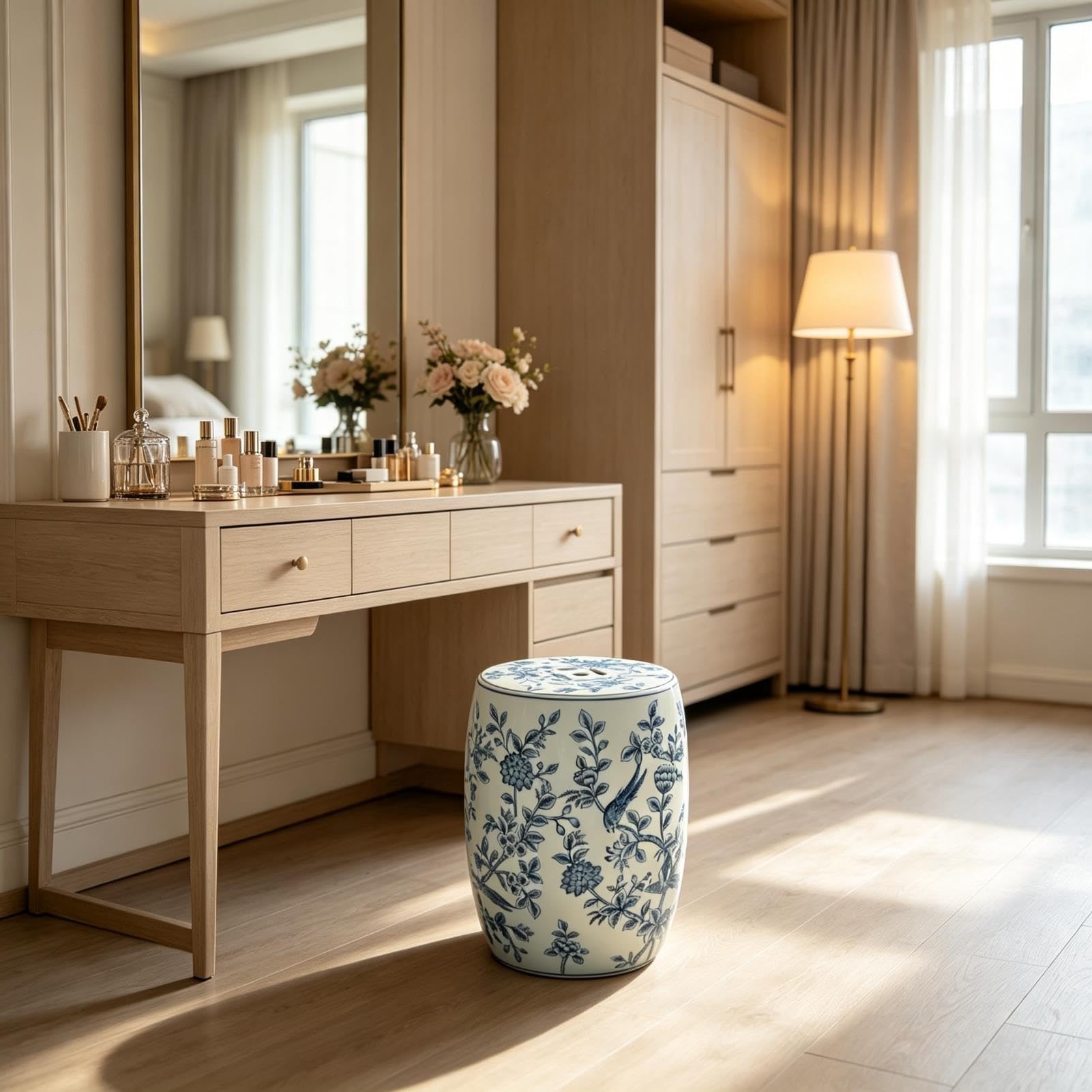 Dekoracyjny Ceramiczny Stołek Ogrodowy O Dużej Nośności Ceramiczny Stołek Do Perkusji Wykwintne Wzory Wzorów Stolik Balkonowy Z Otworami Wentylacyjnymi Ławka Na Buty Do Łazienki