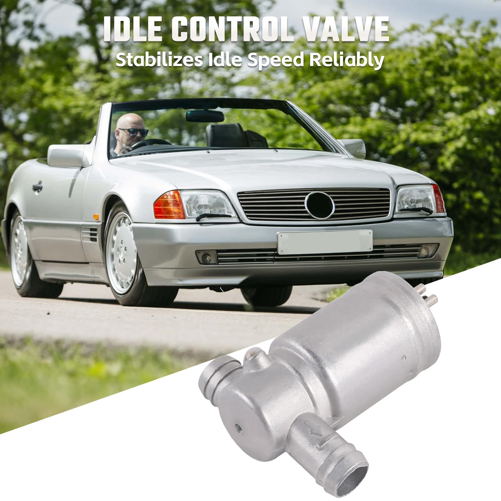 Zawór sterujący powietrzem biegu jałowego pasuje do klasy E W124 S124 A124 C124 190 W201 klasa G W461 W463 klasa S W126 SL R107 R129 Thema 834 G W463, część # 0001412225 028014 0510