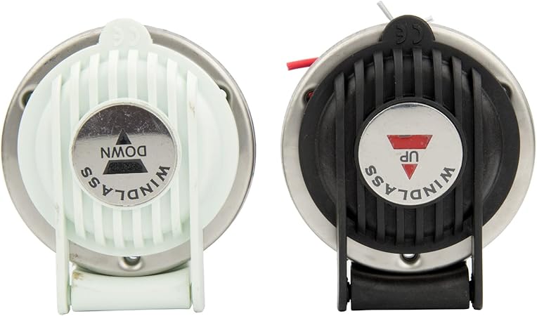 Amazon アンカーウィンドラス フットスイッチ コンパクトアンカーウインチ Up Downペア 汎用 船用 ボートマリンヨット 船舶係留用品 車 バイク