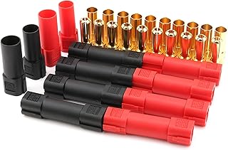 10pairs Amass XT150 6mm Bullet Connector Adapter Plug Set Male Female 130 High Rated Amps for RC LiPo Battery â€¦ â€¦ â€¦
