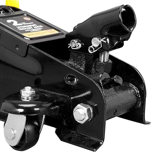 Miniatura 17 de Torin TORT825051 Gato hidráulico de bajo perfil para carretilla de servicio/piso con bomba de elevación rápida de un solo pistón, capacidad de 2.5