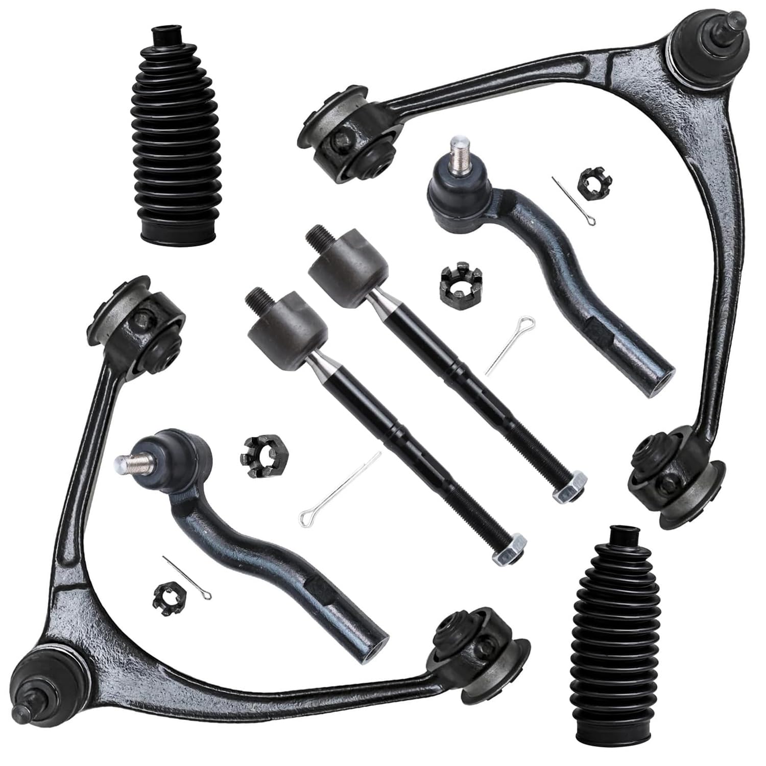 Detroit Axle - 8pc Front End Suspension Kit for 1998-2005 Lexus GS300
