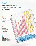 ARTDOT 60-częściowy zestaw tacek do malowania diamentowego dla dorosłych z pokrywkami, akcesoria i narzędzia do malowania diamentowego 2-IN-1 z możliwością układania w stosy