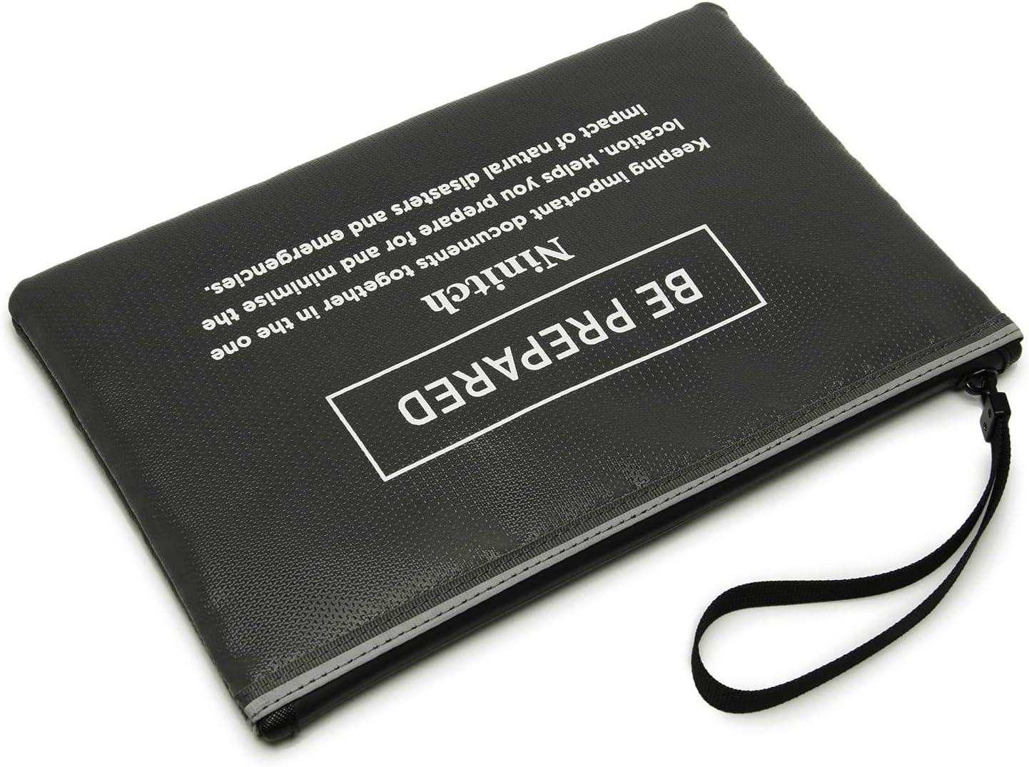 Fireproof Money Bag,Bank Bag Fireproof and Waterproof Cash