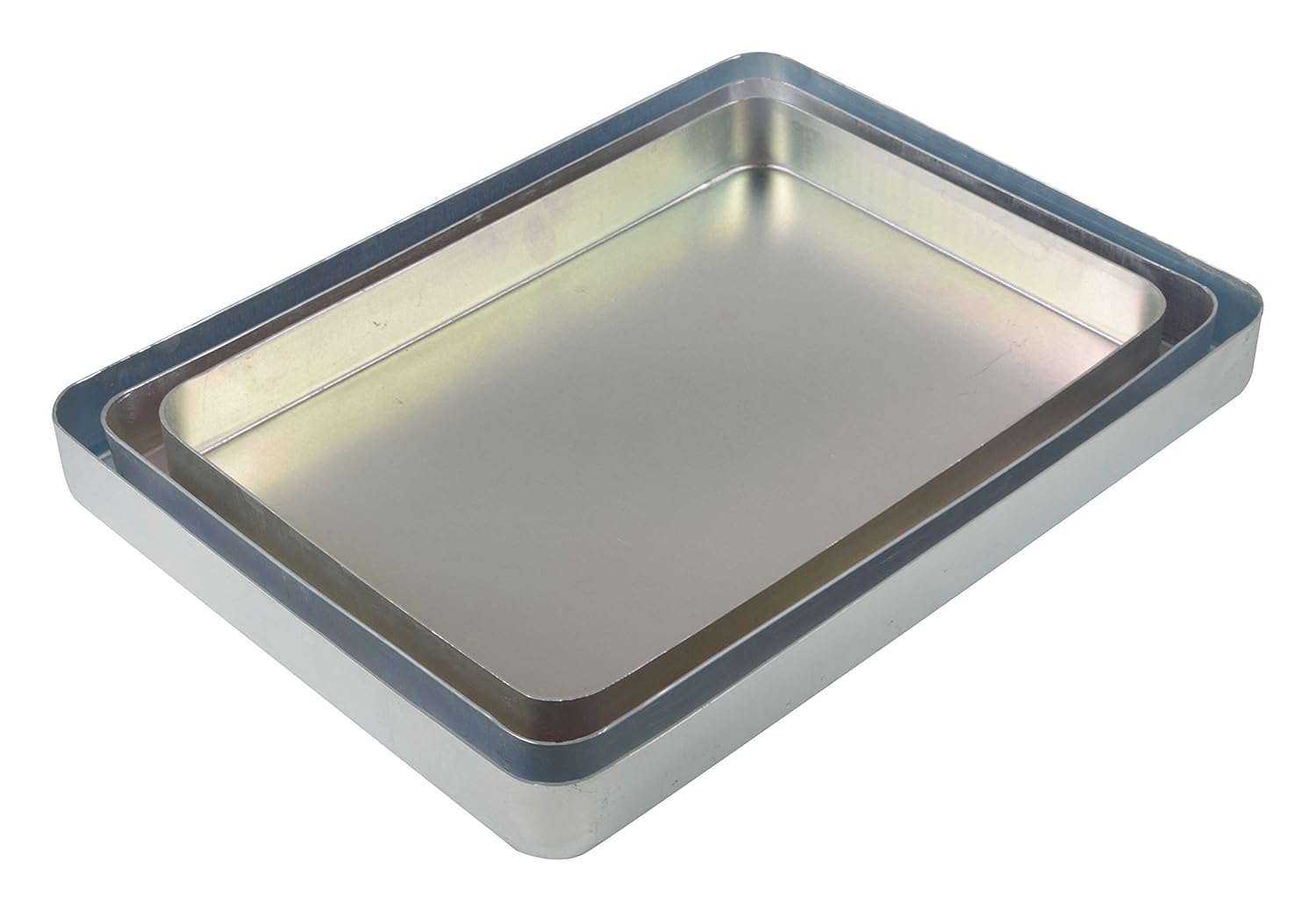 JAYCO Aluminum Trays for Baking/Serving Ideal for Mithai/Barfi, (12"13