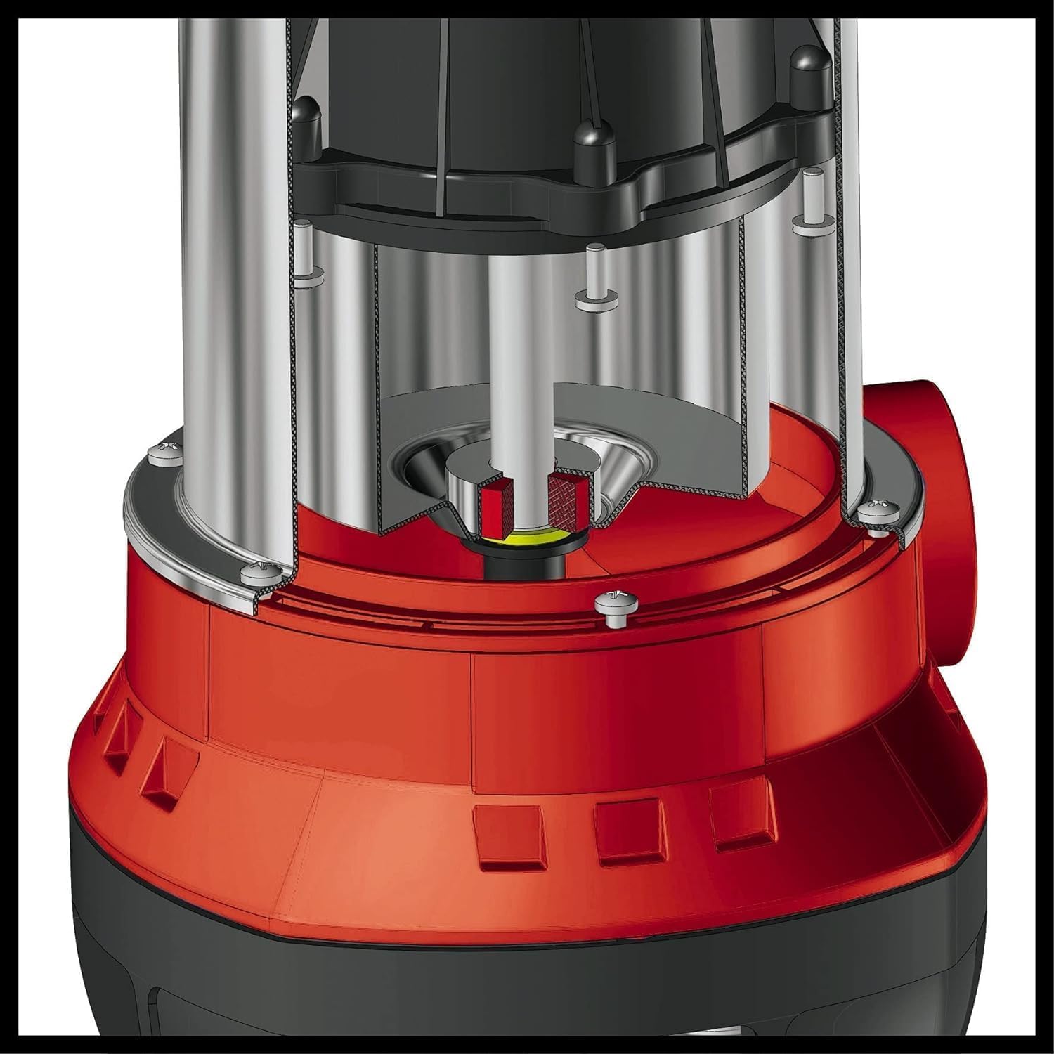 Einhell Tauchpumpe GC-SP 2275 (220 W, 7.500 Liter pro Stunde, max. Förderhöhe 6 m, flachabsaugend bis 5 mm, Klarwasserpumpe, bis zu 5 mm Partikelgröße)