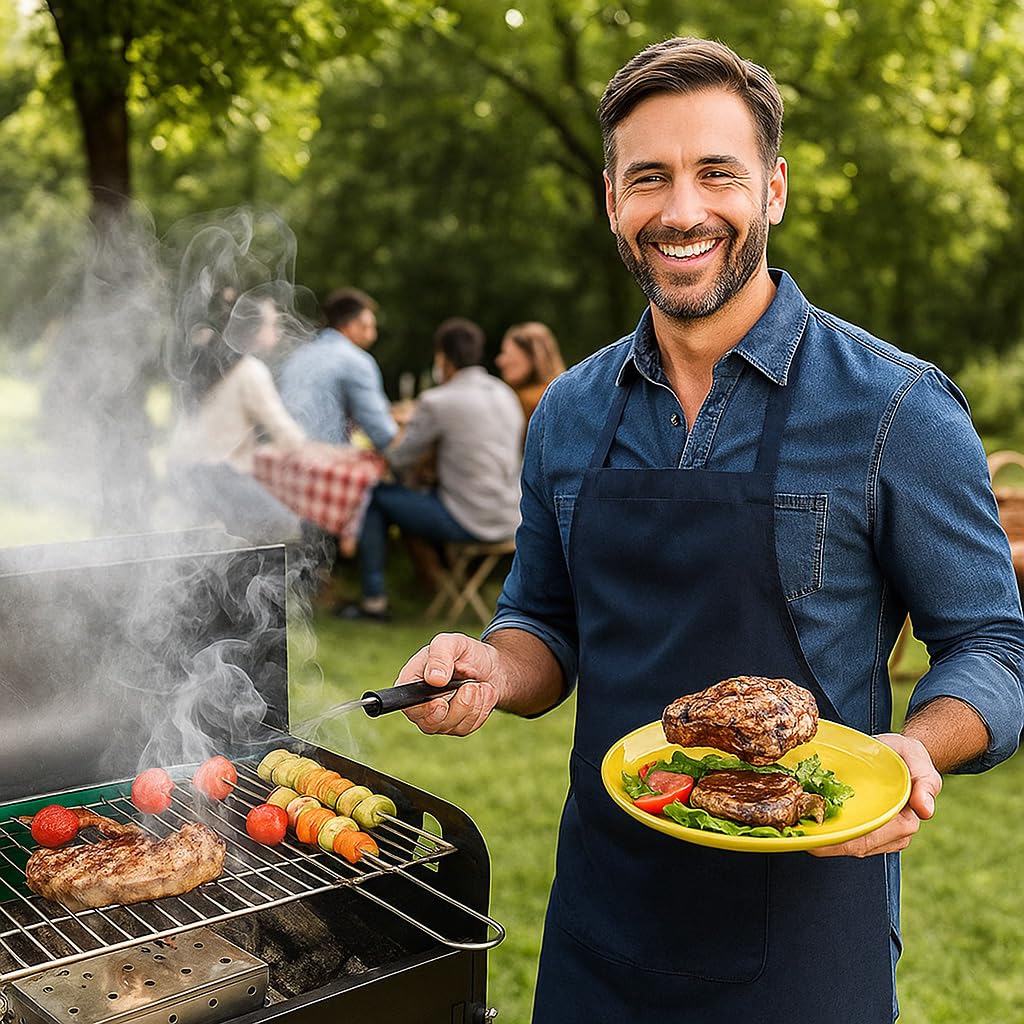 Scatola per affumicare, scatola per affumicare in acciaio inox per barbecue, scatola per affumicare alimenti, scatola per affumicare per barbecue a gas, per affumicatori, barbecue a carbone e a gas