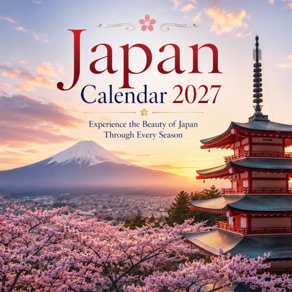 Japan Calendar 2027: Experience the Beauty of Japan Through Every Season