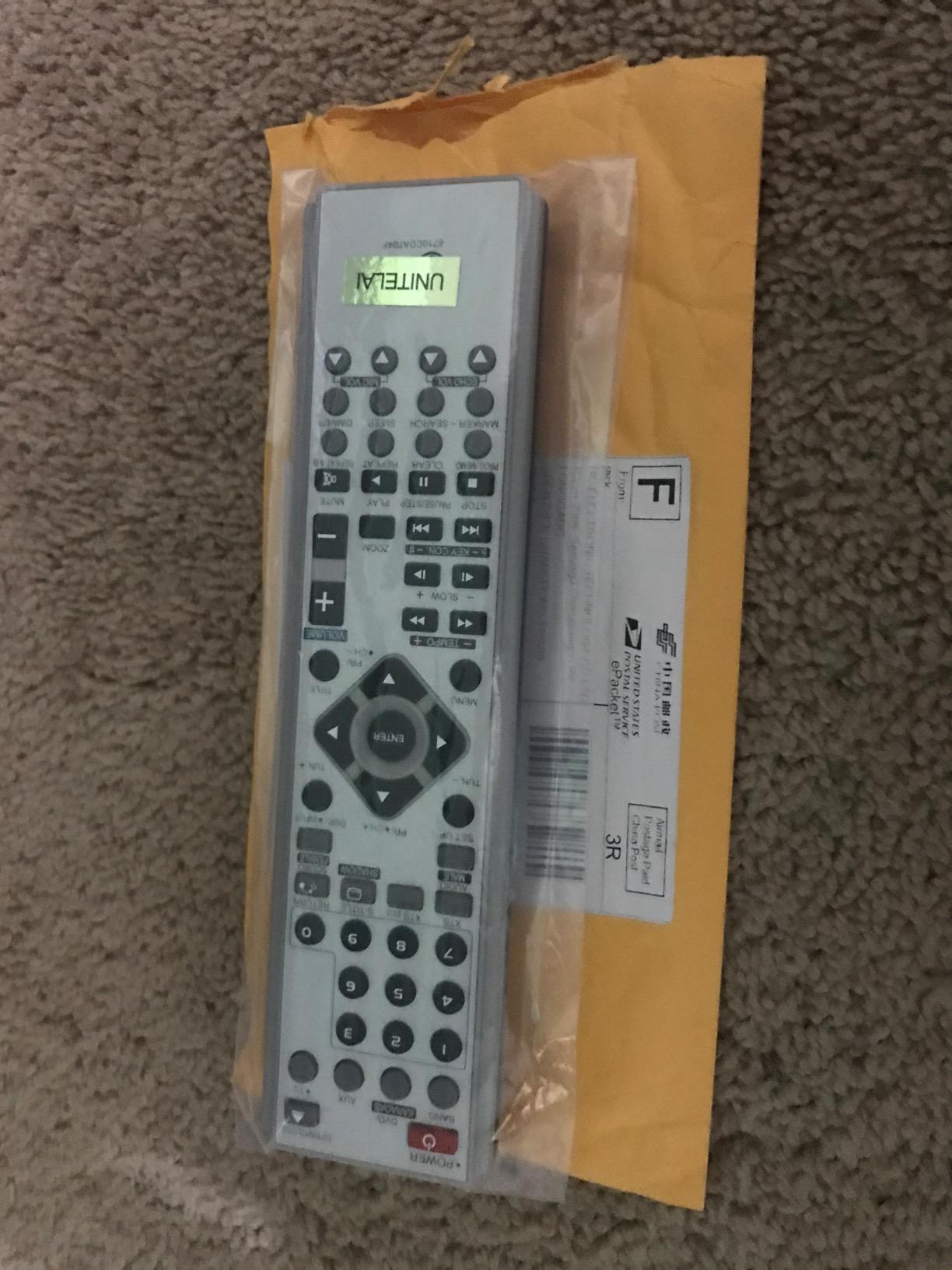 HCDZ Replacement Remote Control for LG Zenith 6710CDAL01C