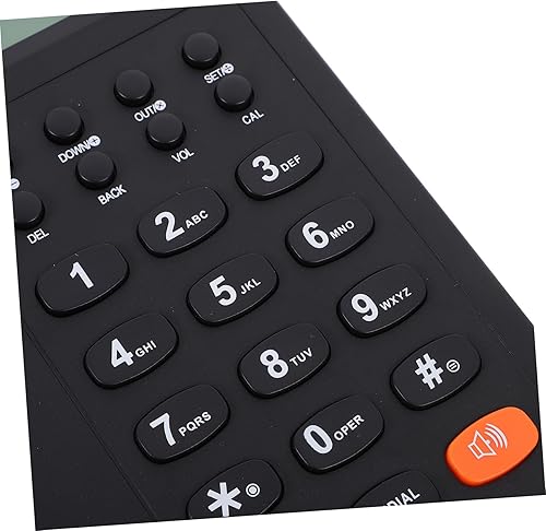 Miniatura 3 de Teléfono de escritorio Teléfono de oficina Botón fácil de usar Teléfono con cable reutilizable para una comunicación eficiente