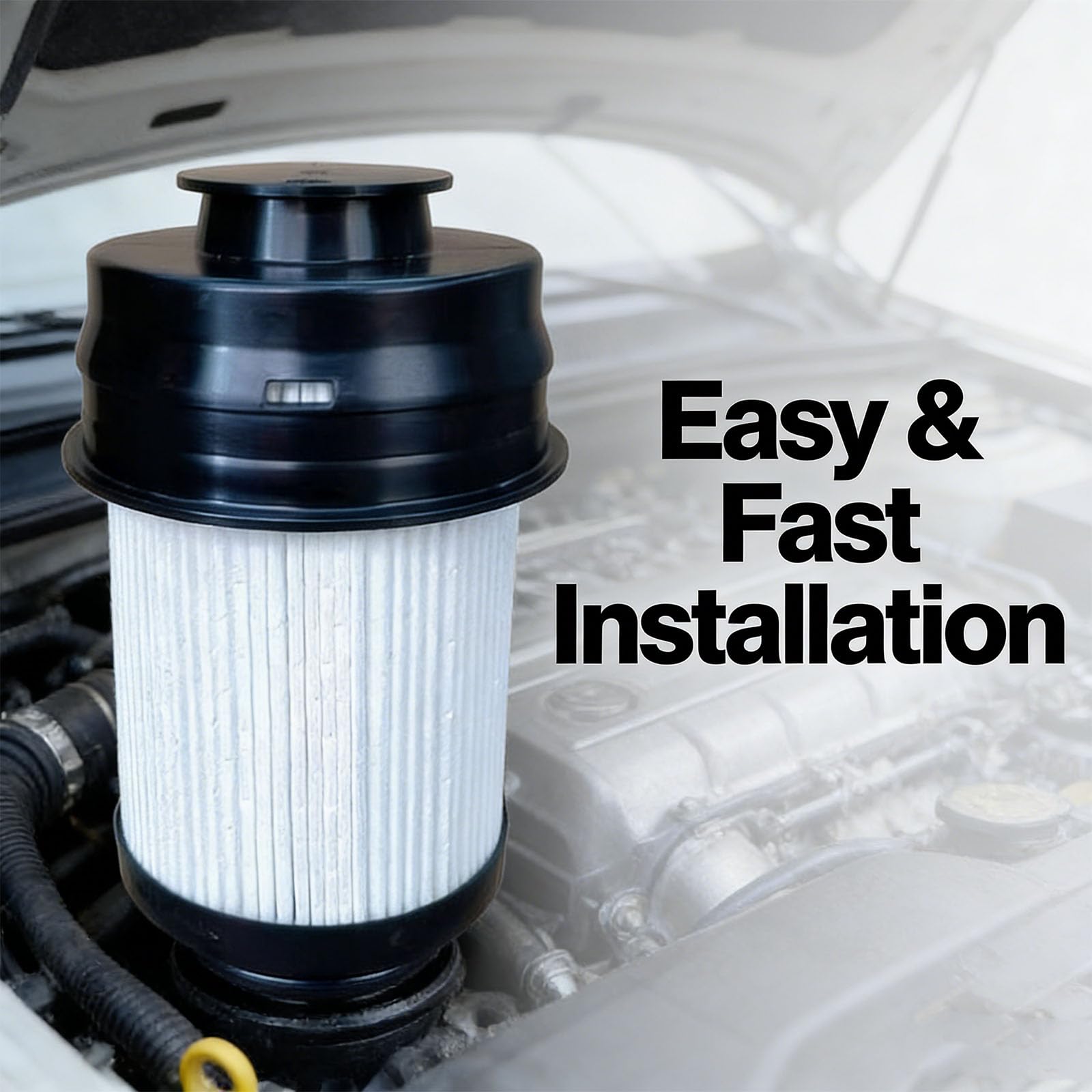 ordinarYone Paquete de 3 tamices de petrodiesel y aceite de alta eficiencia con mejor tamizado para prolongar la vida útil del motor y el acuerdo