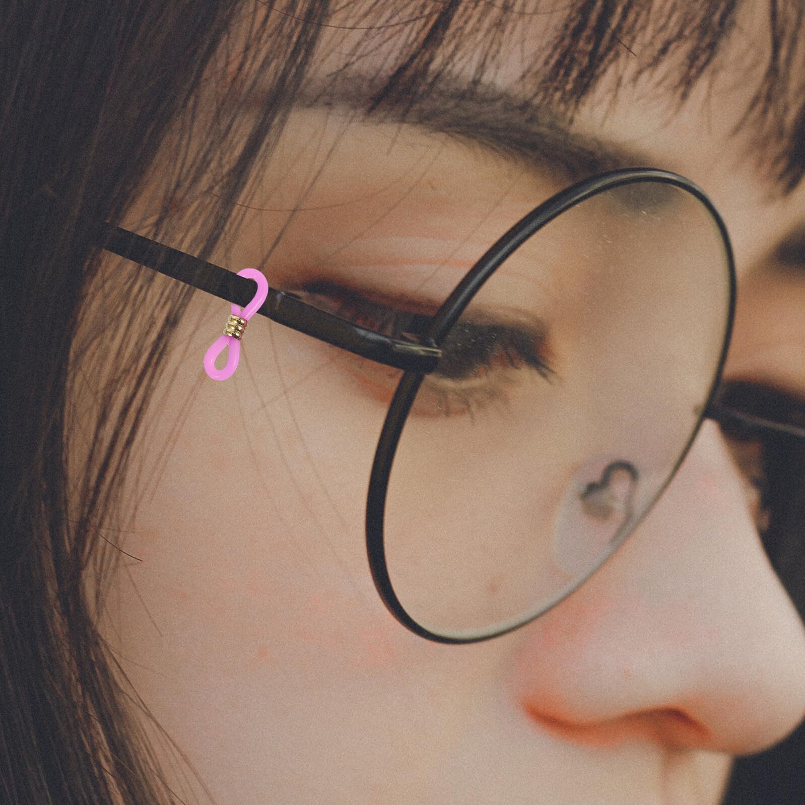 UPKOCH Lot De 60 Embout Antidérapant Pour Porte-chaîne De Lunettes Connecteurs En Silicone Multicolores Accessoires Réglables Pour Lunettes De Soleil Usage Quotidien Diamètre Standard