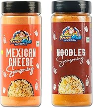 Time Out Popcorn Mexican Cheese and Noodles Seasoning, Multi-Purpose Powder, Popcorn and Snacks Flavoring,Pack of 2, 100g Each