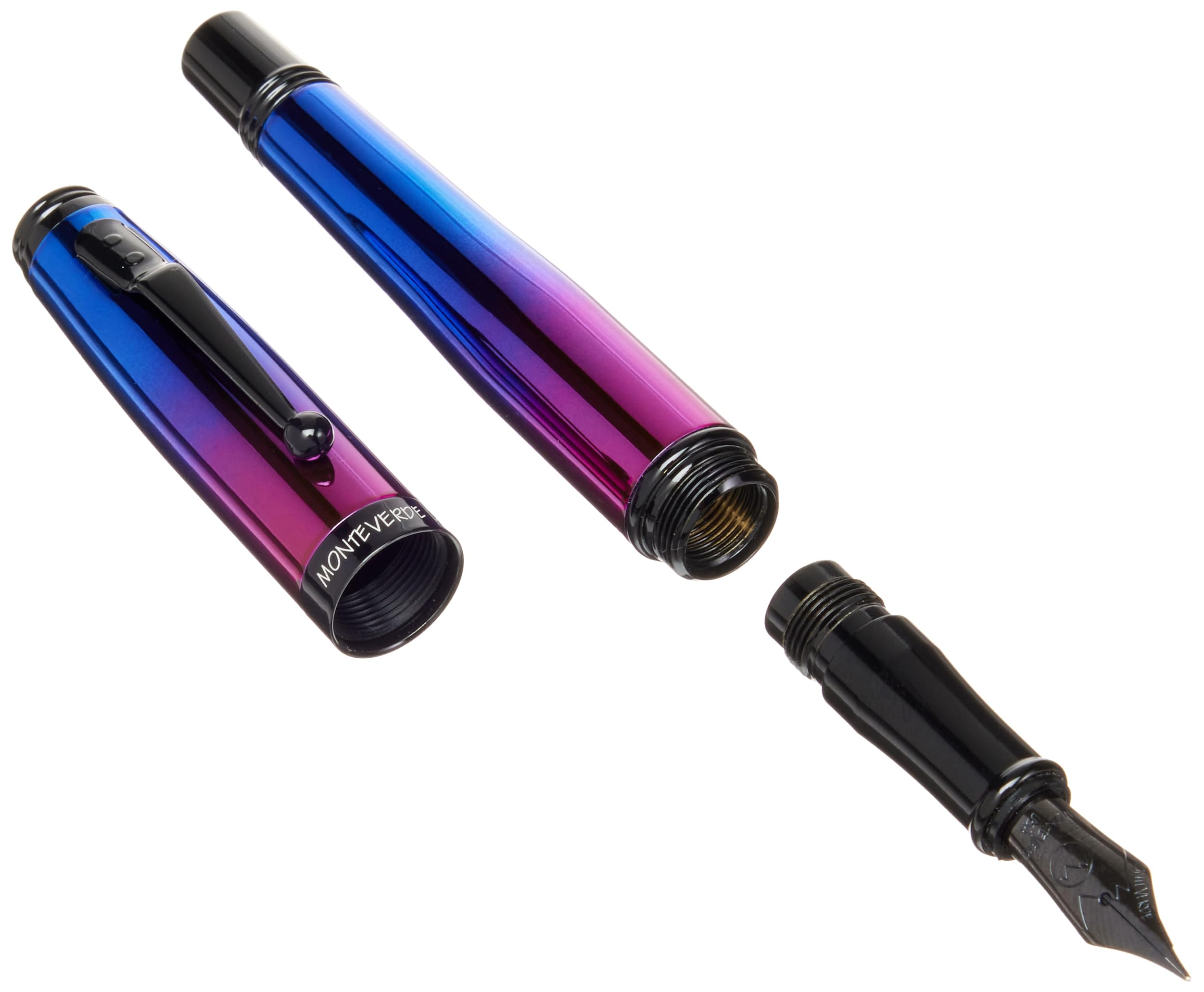 Amazon.co.jp: Monteverde Invincia Nebula 万年筆 - 極細ペン先