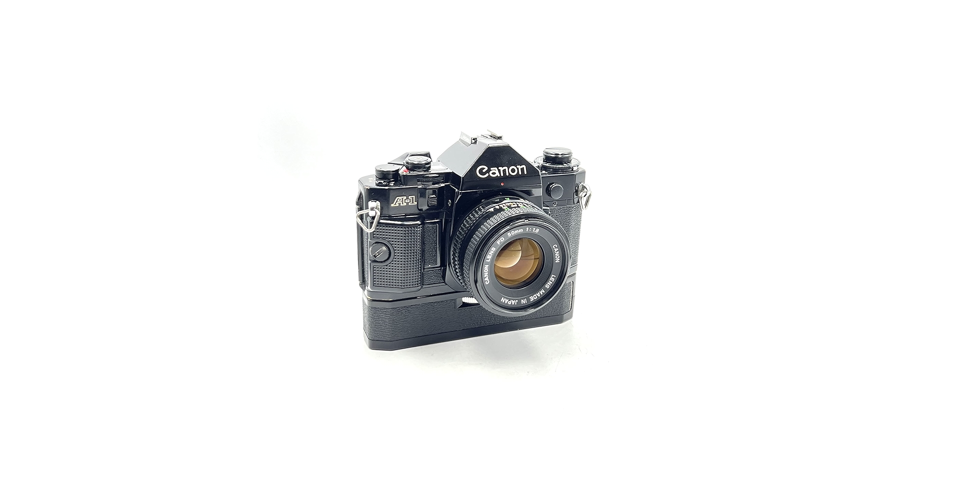 Canon A-1 35mm SLR Manual Focus Film Camera With A 50mm f