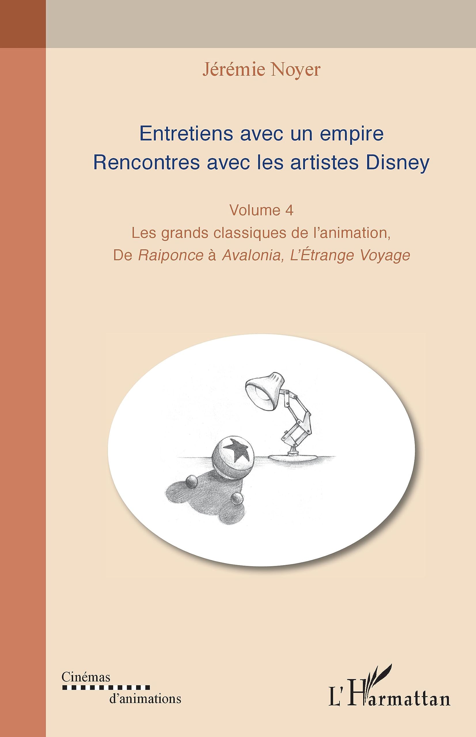 Livre d'entretiens avec les artistes Disney sur les classiques d'animation