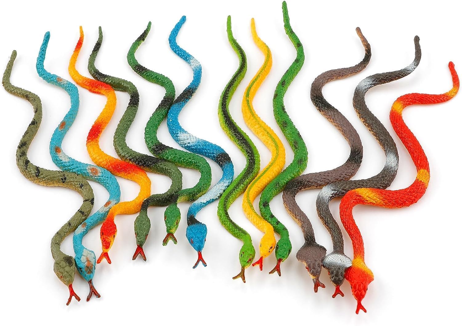 See full amazon price history chart for SV Entertainment 10 Pieces Plastic Snakes Rain Forest Snakes Realistic Rubber Snakes Assorted Colorful Fake Snake Toys for Halloween Party Favors Decoration, Prank Toys SV Entertainment 10 Pieces Plastic Snakes Rain Forest Snakes Realistic Rubber Snakes Assorted Colorful Fake Snake Toys for Halloween Party Favors Decoration, Prank Toys (B0CQP6YHJK) Amazon Price History, Amazon Price Tracker