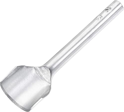 Miniatura 8 de uxcell Cortador de cuero con forma media redonda de 0.591in, herramienta perforadora para manualidades, correa, cinturón, cartera y bolsa, 2 unidades