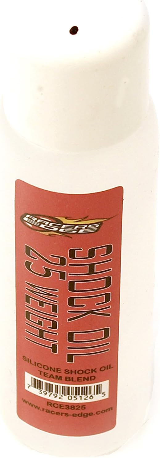 Racers Edge 3825 25 Wt Silicone Shock Oil, 60ml
