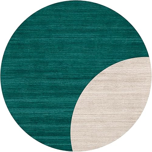 Miniatura 7 de Alfombras modernas de 31.5 in, 39.4 in, 47.2 in, 55.1 in, 63.0 in, 78.7 in, alfombra redonda para sala de estar, dormitorio, piso del hogar, tapetes
