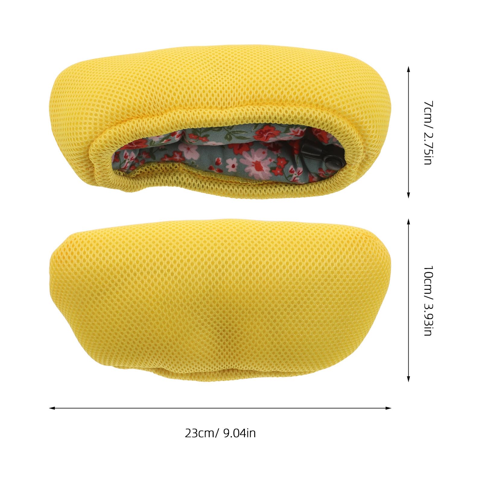 Almohadillas para Muletas Axilares 1 Par Cojín Acolchado de Esponja Engrosado Tela de Malla Transpirable Tamaño 218 X 85 X 81 CM Accesorio Antideslizante para Alivio de