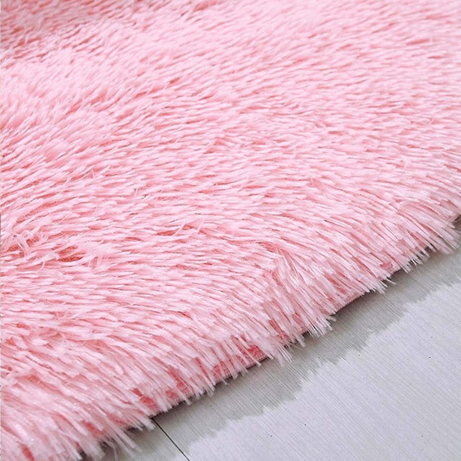 Luxury Fluffy Area Rugs 20 x 31 inch, Ultra Soft Shaggy Rug Plush Plush Carpet for Bedroom Kids Girls Boys Baby Living Room, Anti-Slip Floor Mat