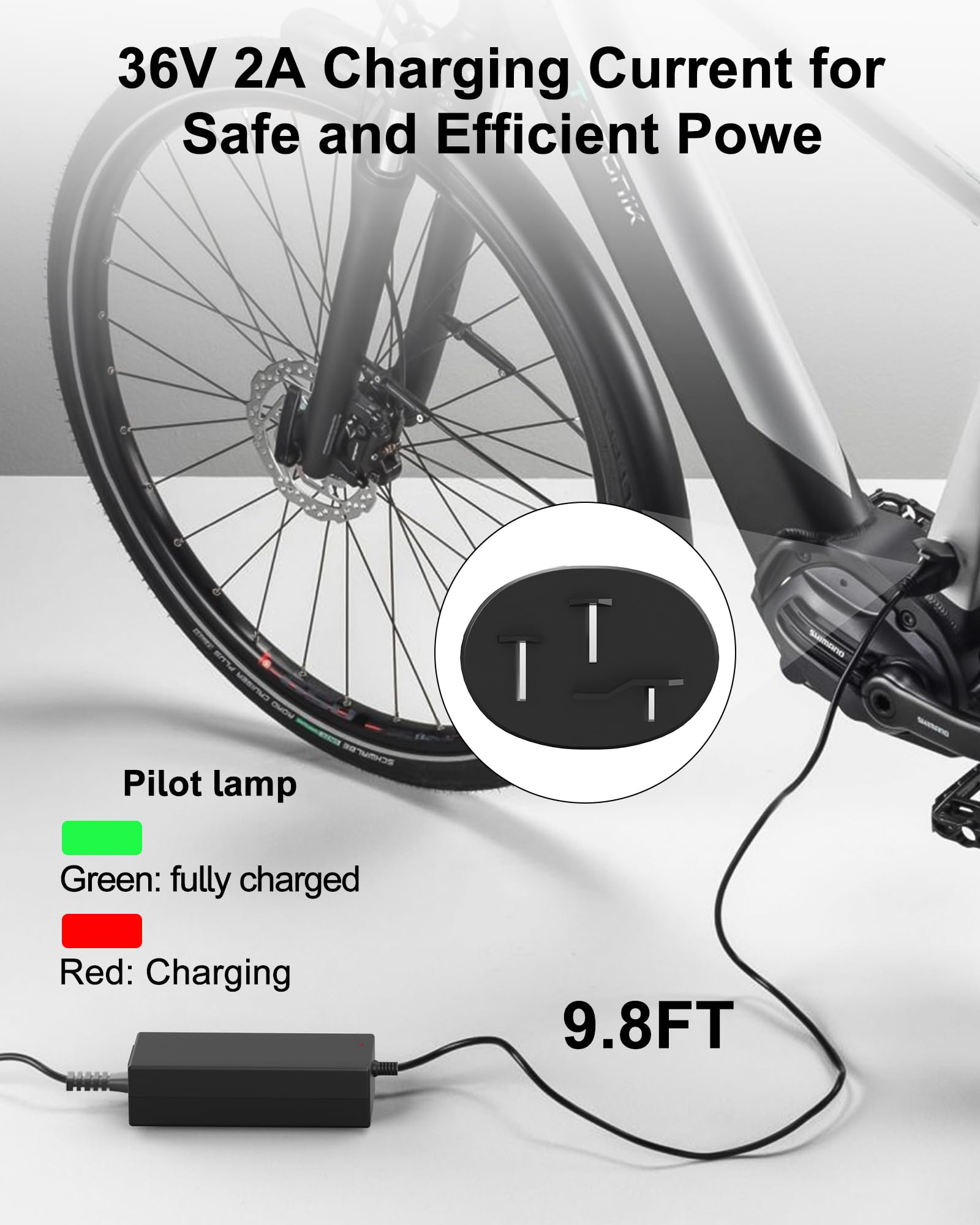 Amazon.com: VHBW 2A Compact eBike Charger for Bosch eBike System 2