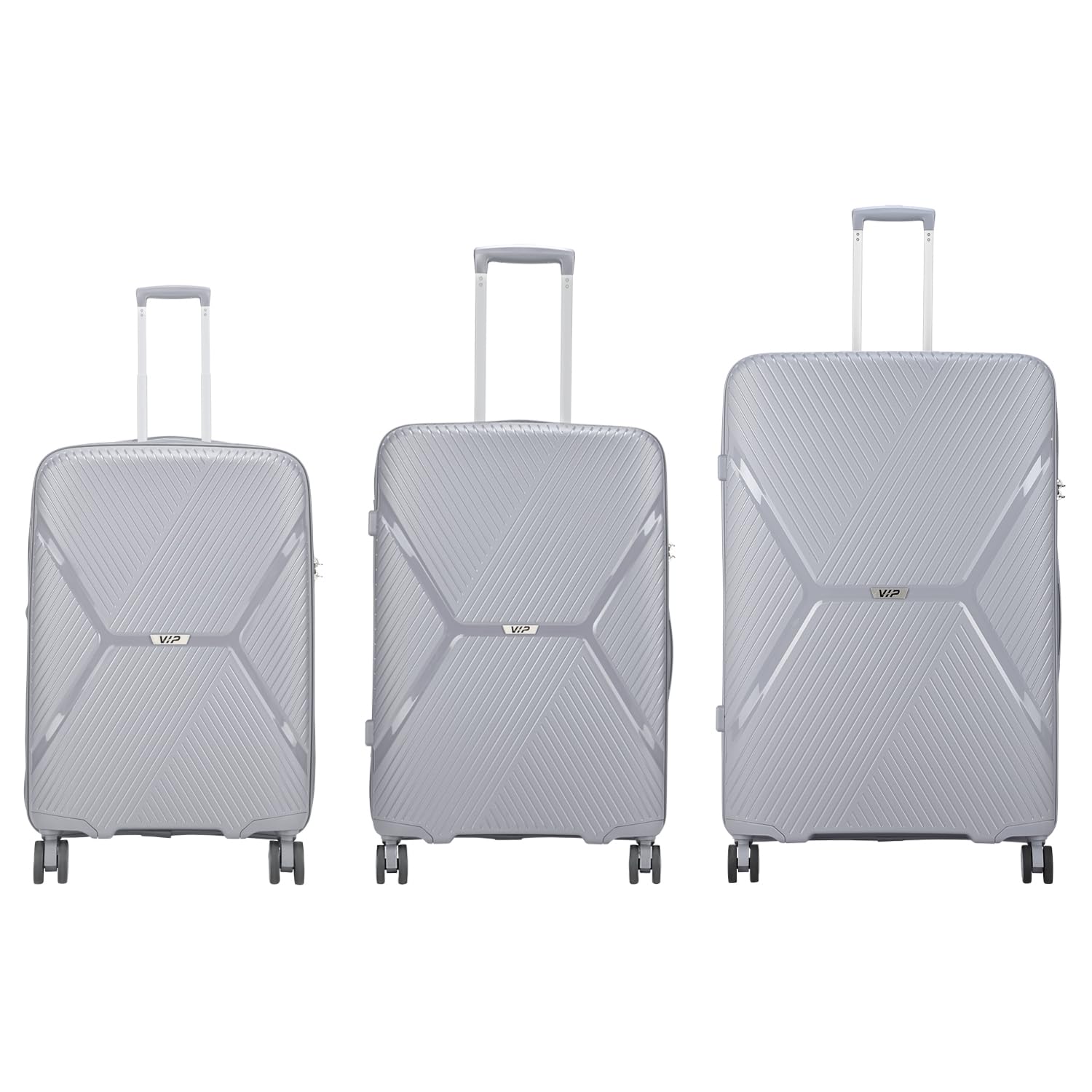 Engage Check-in Set - (56+66+76cms) for Travel (SO3, Light Grey)-image-9