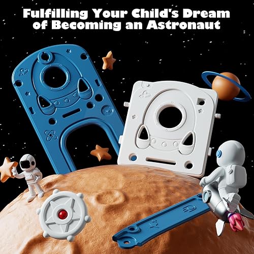 Miniatura 9 de Glaf Juego de tobogán 9 en 1 para niños pequeños, parque infantil, toboganes interiores para niños pequeños de 1 a 3 años con tablero de dibujo y