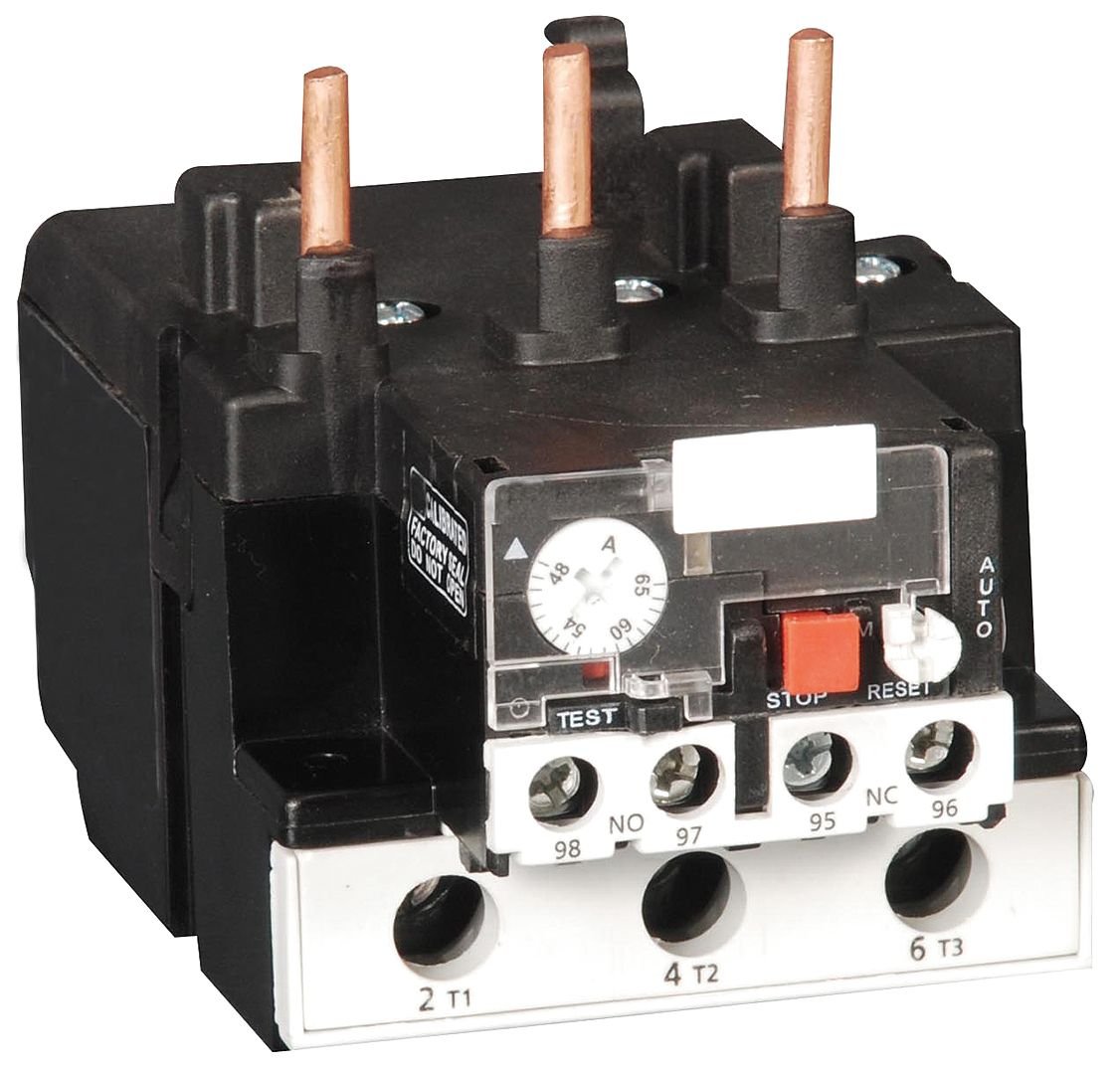 Dayton 6ECA1 Overload Relay, IEC, 55.00 to 70.00A