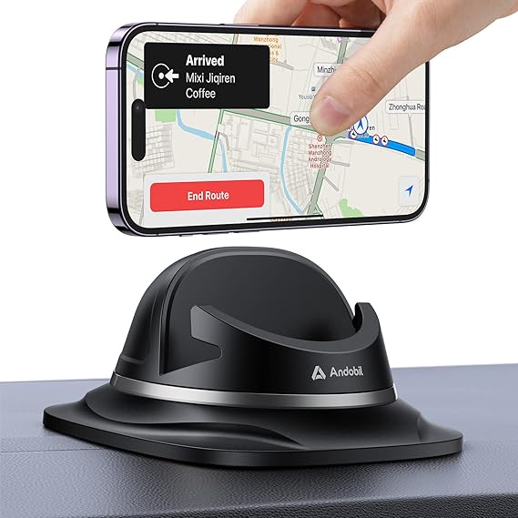 andobil Car Phone Holder for cars [2024 Simple & Firm hold] Dashboard
