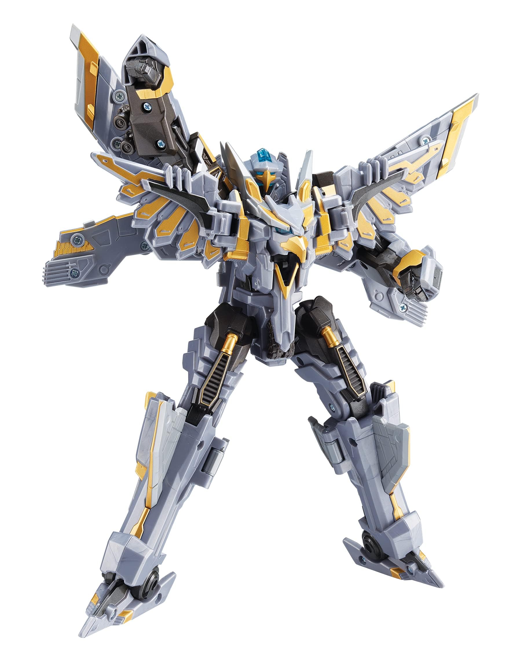 TOBOT Mini Cyclone Hawk, Youngtoys Transforming Collectible Vehicle To Robot Animation Character