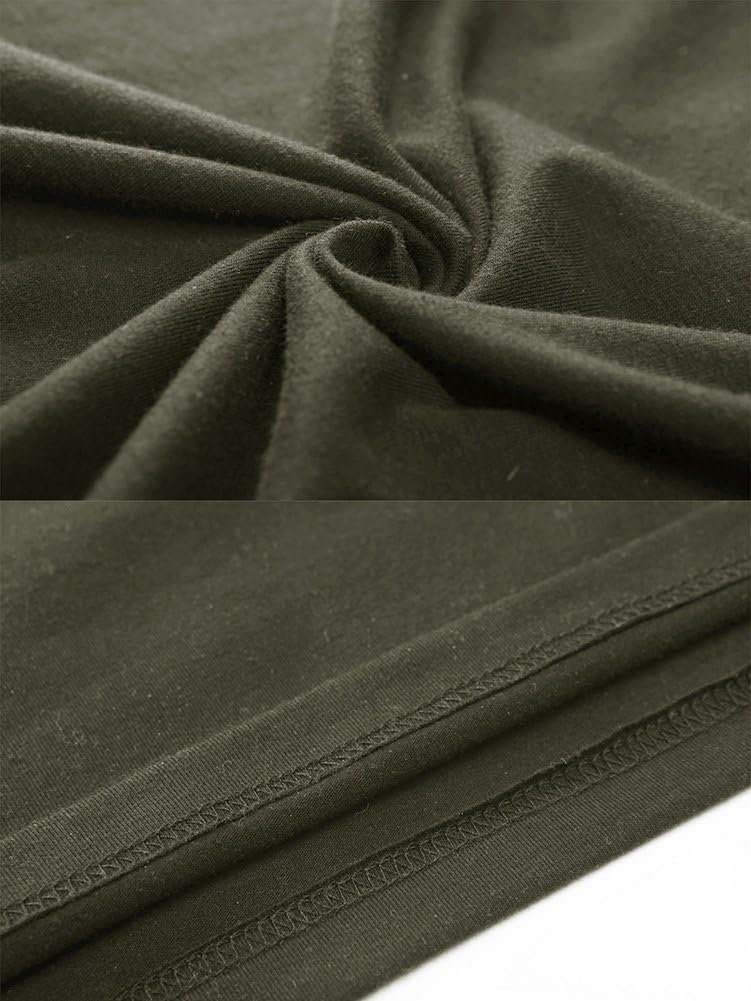 TACVASEN Men's Military Shirts Slim Fit Pullover Long Sleeve 1/4 Zip T-Shirt : Clothing, Shoes & Jewelry