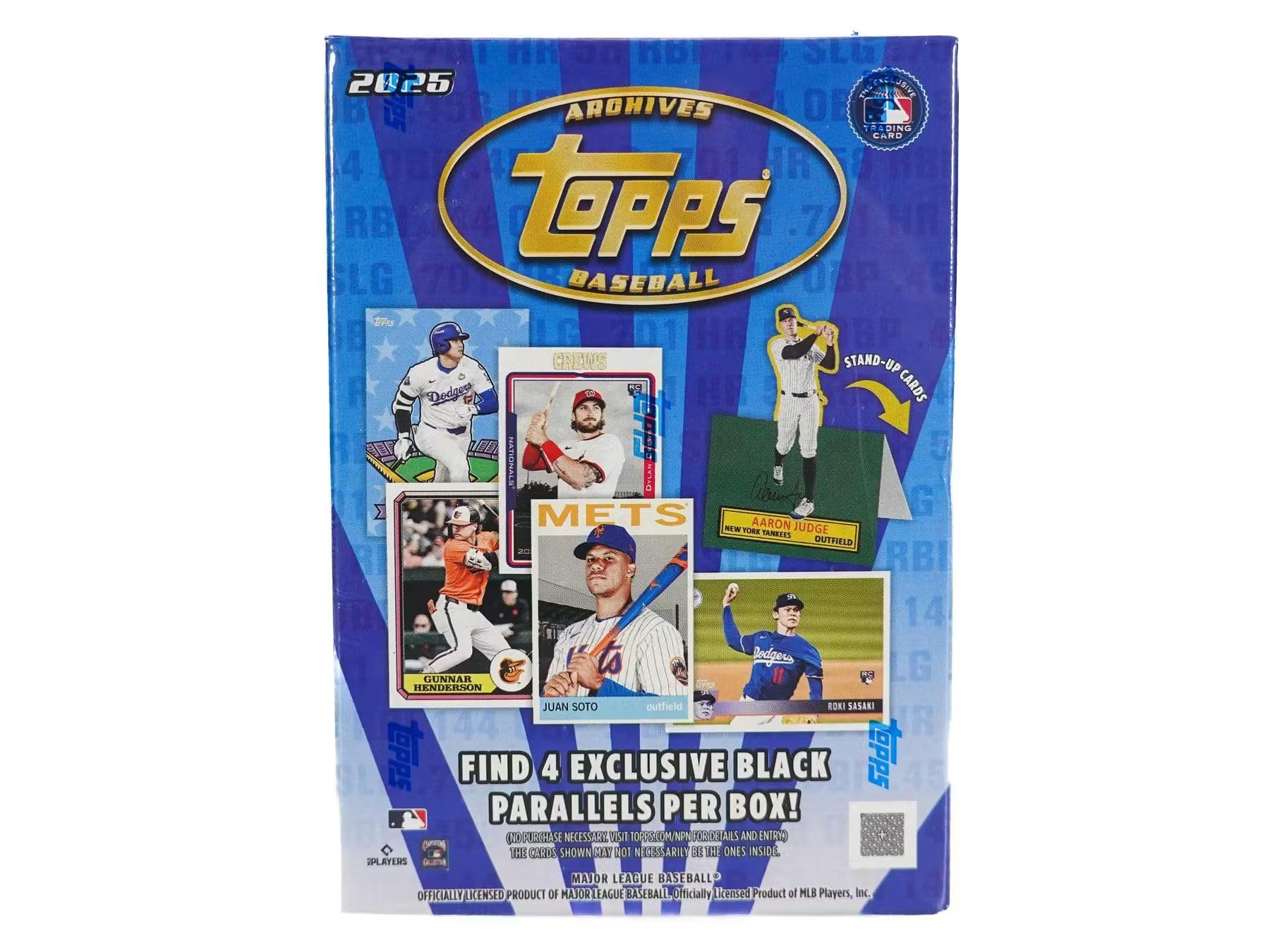 Amazon.com: 2025 Topps Archives Baseball BLASTER box (7 pks/bx