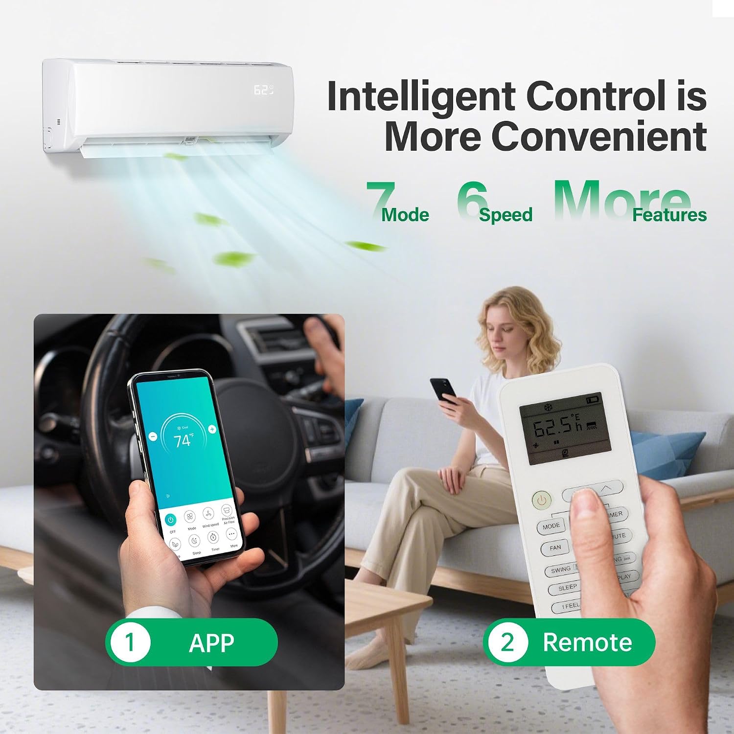 PhiloDeco Mini Split App and Remote Control